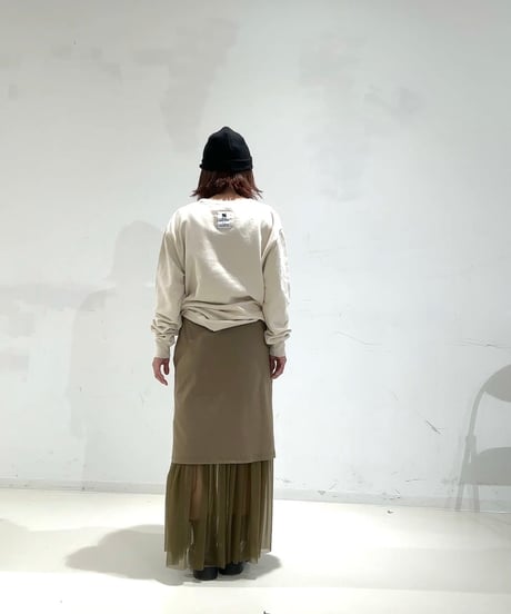 【sfide】 1262019 “HOLA”ロゴとフォトスウェット