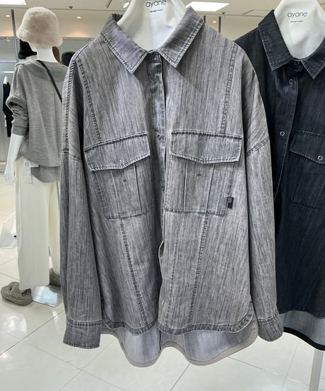 【ayane 26AW】  856708　ダンガリーシャツ