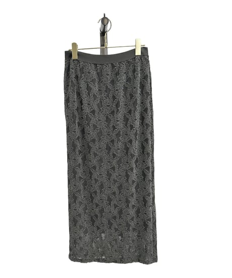 【ayane 26AW】 856743 モールレースペンシルスカート