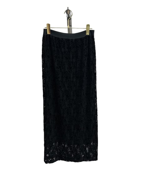 【ayane 26AW】 856743 モールレースペンシルスカート