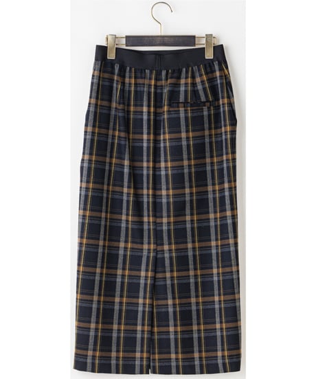 【Lallia Mu 26AW】2614852 チェックタイトスカート