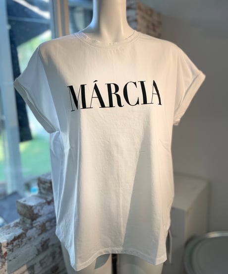 【MICA&DEAL】0125309202 "MARCIA"ロゴTシャツ