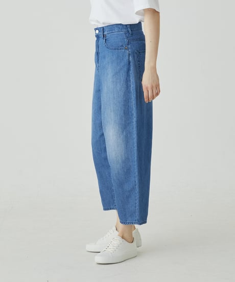 【caqu サキュウ】 FS linen barrel pants Lot:26221