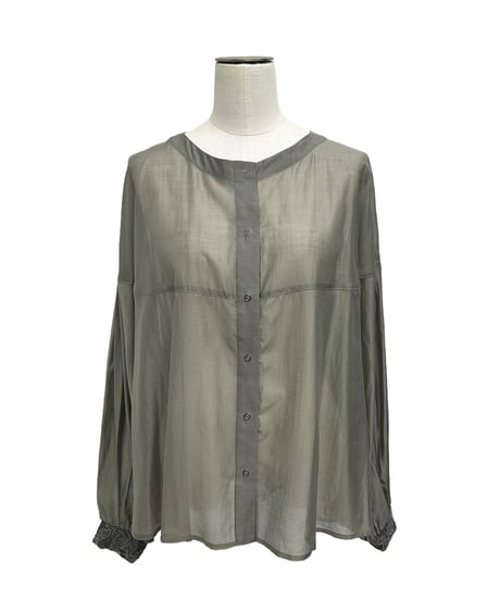 【ayane 26AW】  856744 テンセルシアーブラウス
