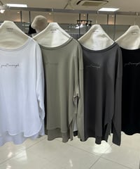【ayane 26AW】 856750 シルエットロゴロンT