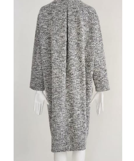 【Ordinary】BO25-929T Tweed Gown Coat