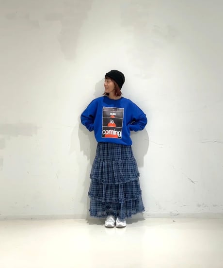 【sfide】 1262018 “THE SUN IS COMING”ロゴスウェット