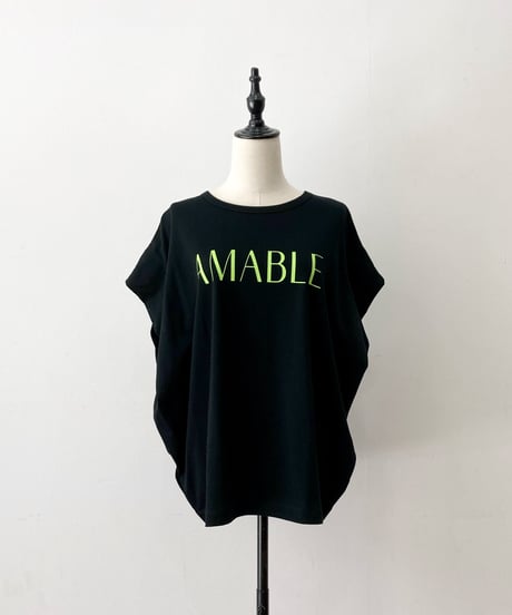 【sirodelabonte】R513221 AMABLE tuck sleeve Tshirt
