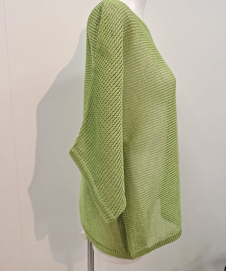 【ATELIER SIX】AM-11255432 7Gギマコットンドルマンプルオーバー