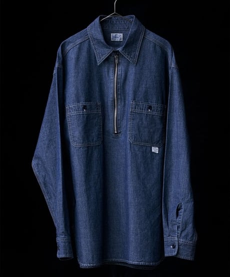 【JOHNBULL】 HE253S03 UNION HERCULES MADE ハーフZIPシャツ