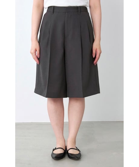 【MICA&DEAL】 0126203189 2タックハーフパンツ