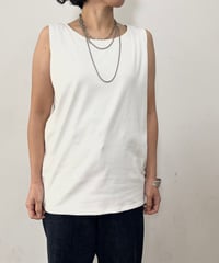 全国送料185円!!【siro de labonte 26SS】 R623204 KAMI tank!! ／　clean span