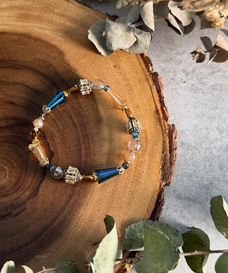 charmaer 26SPRING】216344 クリスタルビーズブレス | selects