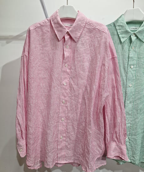 【LeMélange 26SS】  8623205  フレンチリネン2wayシャツ
