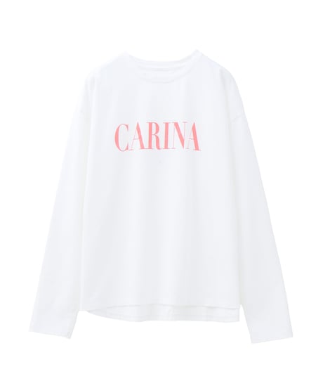 【MICA&DEAL】0125109001 "CARINA"ロゴロングスリーブTシャツ