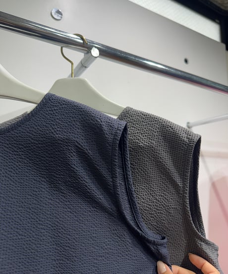 【LeMélange 26SS】  8623206　サッカー素材プルオーバー
