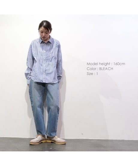 【VENT BLANC+（ヴァンブラン プリュス　）】 VBP191304 12Oz DENIM コクーンパンツ
