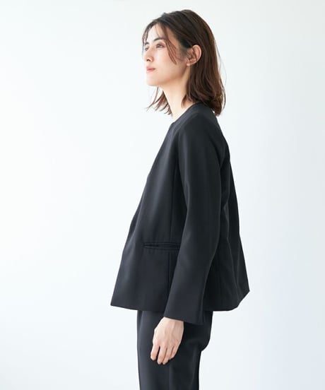 【MICA&DEAL】M00E027JK ノーカラーボックスジャケット