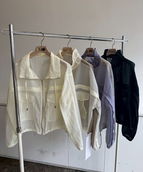 【ruxe　26SS】2631200 ダブルポケットシアーブルゾン