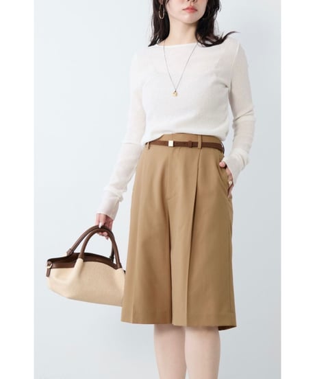 【MICA&DEAL】 0126109001 シアーマーブルカットソー