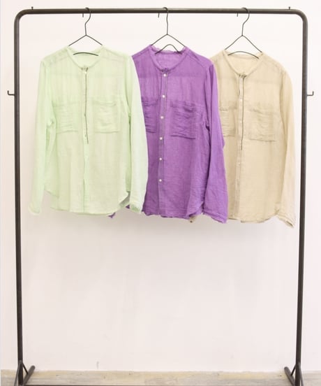 【LE MÉLANGE】8613209 クルーネックシャツ