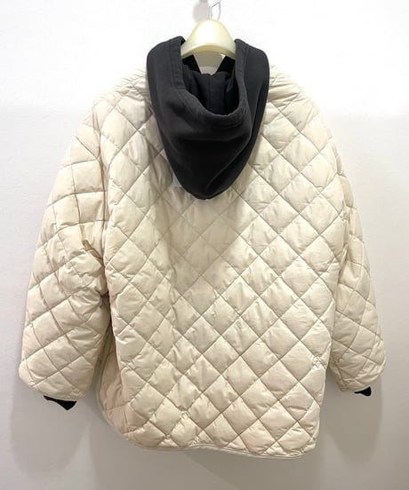 【GYMPHLEX/ジムフレックス】　 GY-A0431 NYM キルトダウンカラーレスジャケット　 QUILT DOWN COLLARLESS JACKET