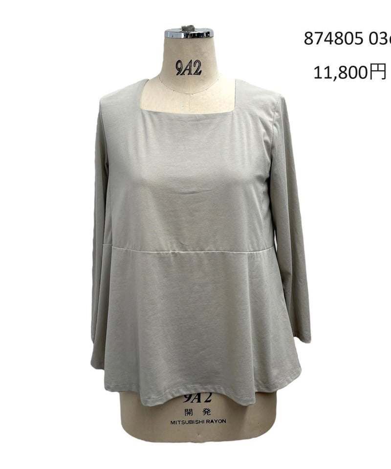 ayane 】874805スクエア2重Tシャツ | selectshopB5