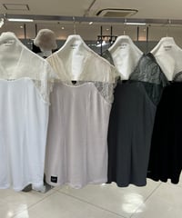 【ayane 26AW】早期ご予約送料無料！ 856745 ショルダーレースタンク