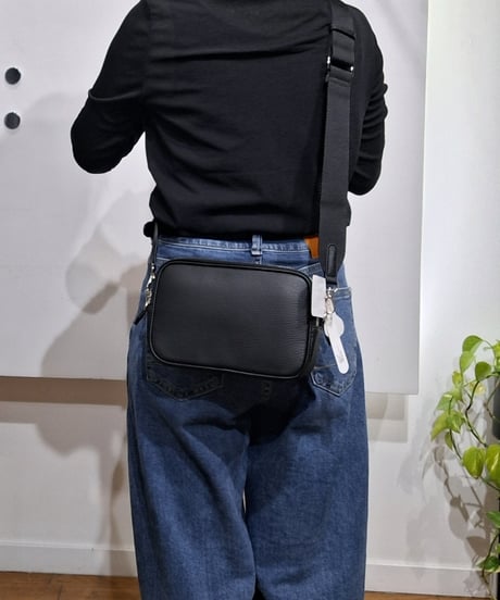 【motte】IM21-17 ストラップ２個付き　ボックスショルダーバッグ