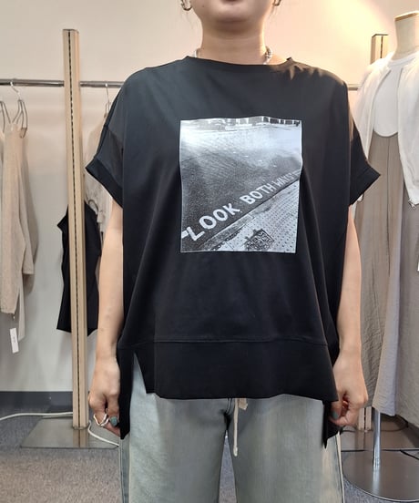 【PASSIONE】526978 フォトプリントTシャツ