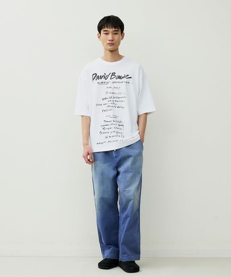 【JOHNBULL】 アーティストTシャツ（David Bowie ／ Scary Monsters） JT261C34
