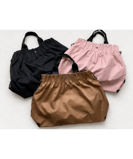 【charmaer 26AW】276860　プリーツナイロンバッグ
