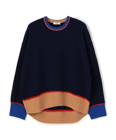 【MACPHEE】12-02-54-02206 NZ LAMBS クルーネックプルオーバー