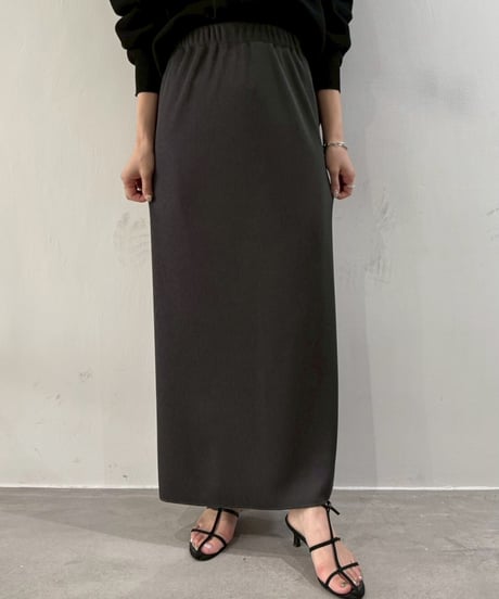 【cafune】535614  rib tight skirt