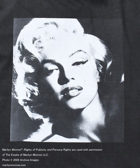 【JOHNBULL】 アーティストTシャツ（Marilyn Monroe） JT261C10