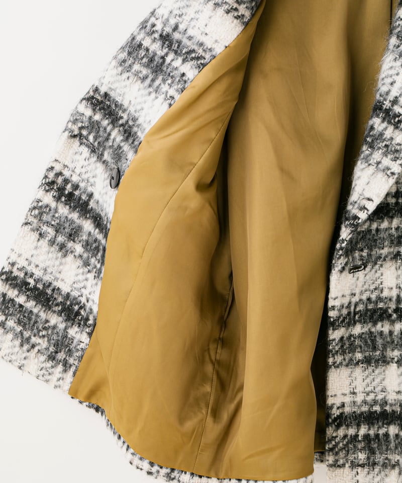 アパルトモン 定価14.3万 23AWCHAUMES ツイードオーバージャケット アパルトモン 定価14.3万 23AWCHAUMES ツイードオーバージャケット