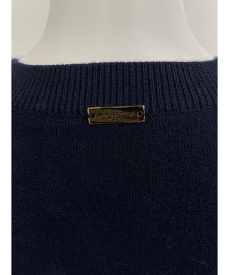 【MICA&DEAL】  0124308232 ニット Vネック ラグランスリーブ