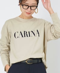 【MICA&DEAL】0125109001 "CARINA"ロゴロングスリーブTシャツ