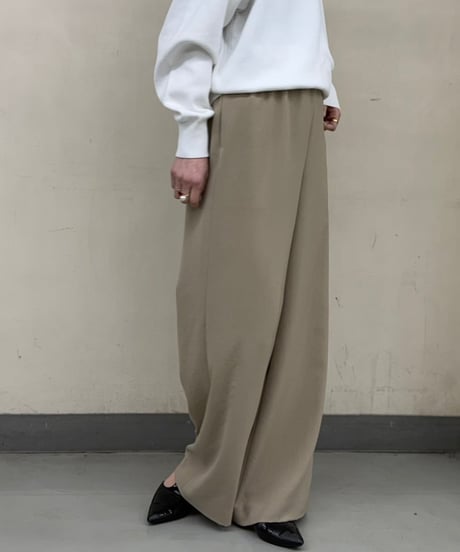 【cafune】615608　drape washer effortless pants