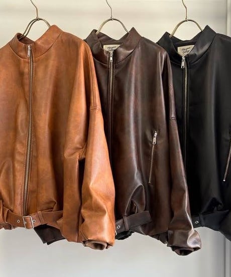 【MARGAUX VINTAGE 26AW】 JK - 26081 - A レザーライダース
