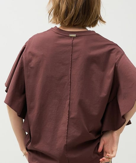 【MICA&DEAL】0125309270 15th ANNIVERSARY フリルスリーブT-shirt