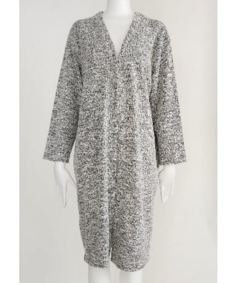 【Ordinary】BO25-929T Tweed Gown Coat