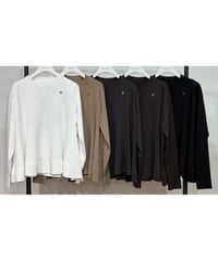 【PRIORITY 26AW】 P67090TW コットンインナーロンT