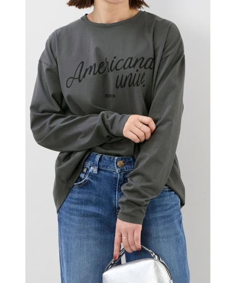 【MICA&DEAL】0125309271 15th ANNIVERSARY 【AMERICANA×MICA&DEAL】 ロングスリーブT-shirt