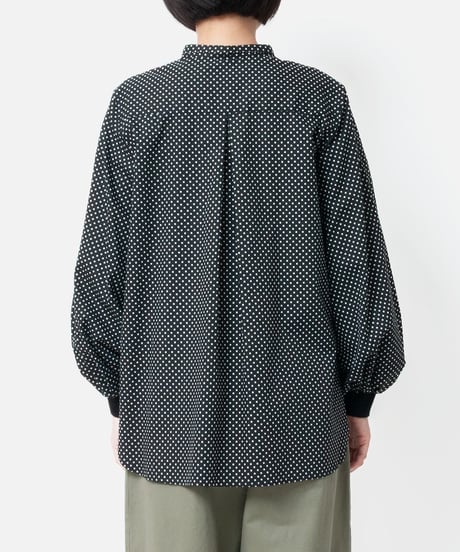 【le ciel de HARRISS】BS252-05019 Puff-sleeved shirt