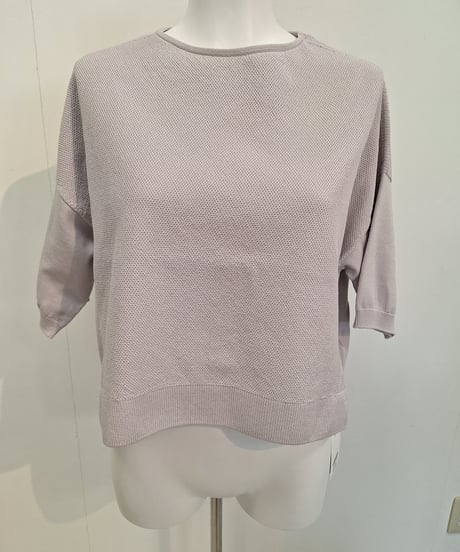 【ATELIER SIX】11255384 鹿の子半袖プルオーバー