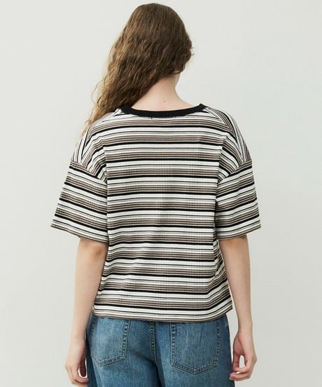 【JOHNBULL】 JL261C12 ランダムテレコボックスTシャツ