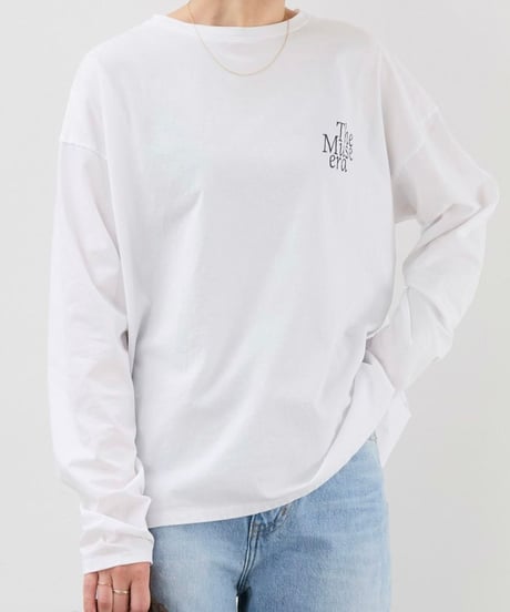 【MICA&DEAL】0125309245 バックプリントロゴロングT-shirt