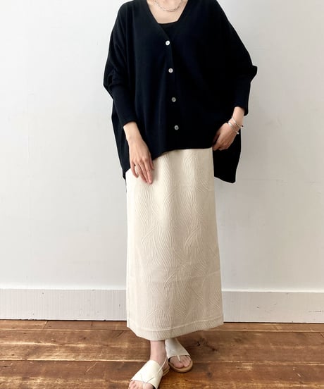 【sirodelabonte】R513105  wide cardigan