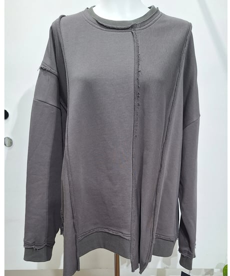 【ATELIER SIX】21256479 カットオフジャージープルオーバー